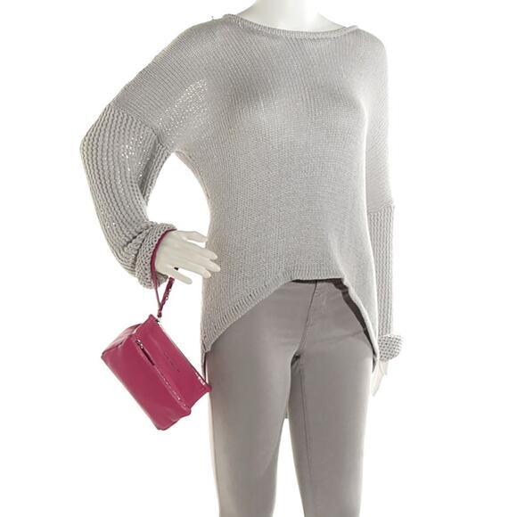 Givenchy Pandora Leather Wristlet Sugar Goatskin Fuchsia Hot Pink - Picture 15 of 15